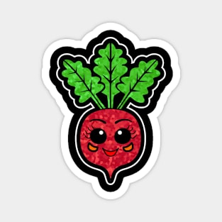 CUTE Beet Funny Veggies Magnet