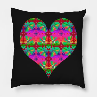 Painted Hearts | Cherie's Art(c)2021 Pillow