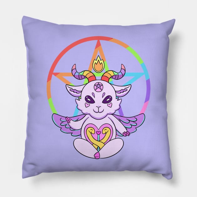 PRIDE DEMON Pillow by ChangoATX