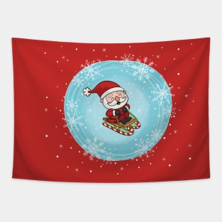 Santa Sliding Tapestry