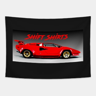 Fast When Still - Lambo Countach Tapestry