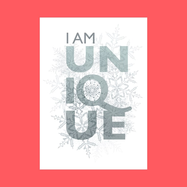 I AM UNIQUE-VORTEX SHIRT by lyricsbyjosie