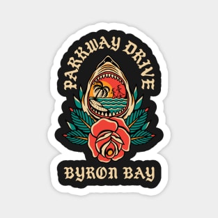 Parkway Drive Merch Byron Shark Magnet