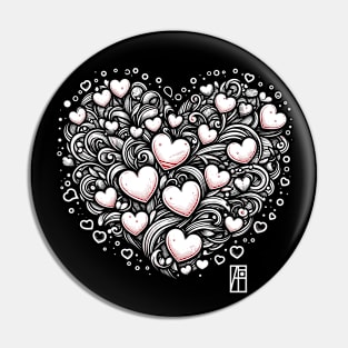 Heart for you - Valentine's Day - Heart shape - Love Pin