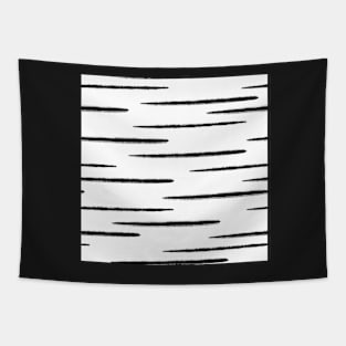 Black Stripes on White Tapestry