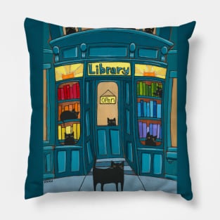 The Library Cats Pillow