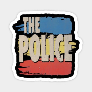 the police vintage Magnet