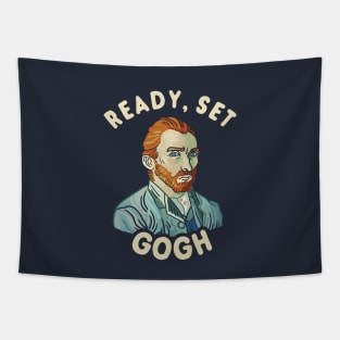 Ready, Set Gogh Tapestry