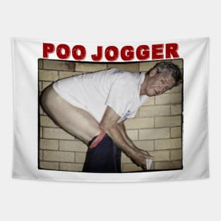 poo jogger Tapestry