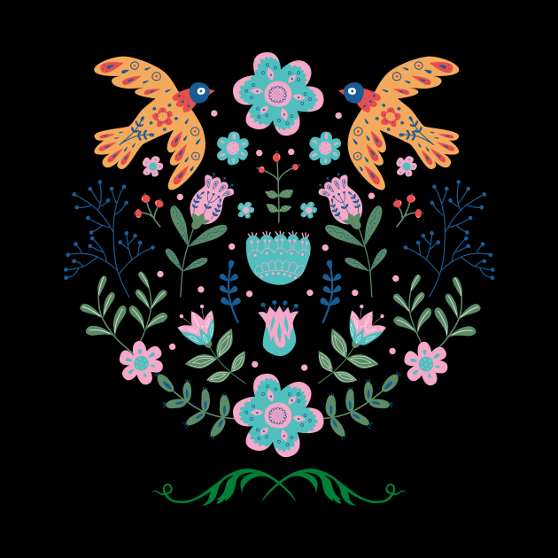 Design Based on Slavic Motifs by Gomqes