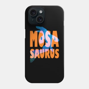 Mosasaurus Silhouette Phone Case