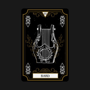 Bard Dnd Tarot Card for Dungeons and Dragons T-Shirt