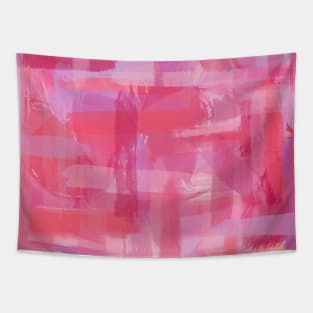 Abstract Pink and Purple Tapestry