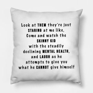 Can't Handle This Lyrics - Bo Burnham Pillow