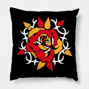 Rose tribal Pillow