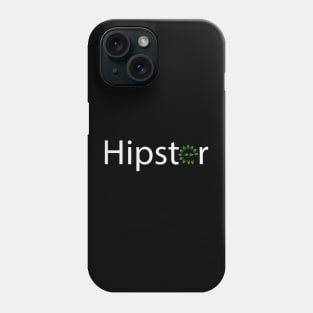 Hipster artistic text design Phone Case