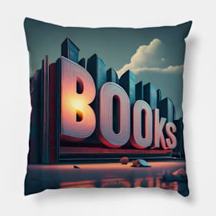 Dark Books Pillow