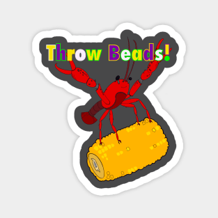 Mardi Gras Crawfish Magnet