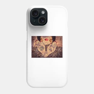 Mexican Mayan Tattoo Model No. 1 Phone Case