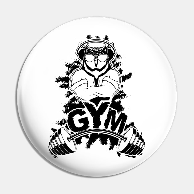 Eagle is gym addict Pin by Fun Purchase