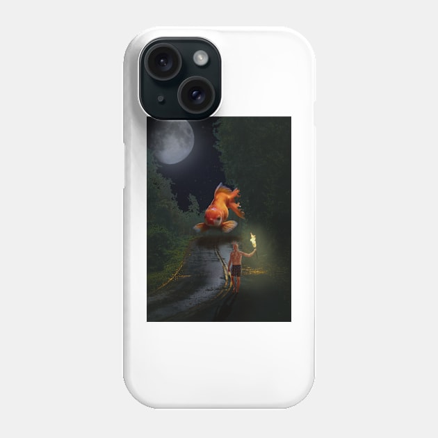 When Hell Leaks Bubbles Escapes Phone Case by DesignsBySaxton