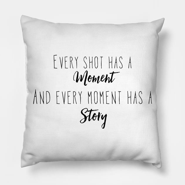 Photography quote Pillow by Sloop