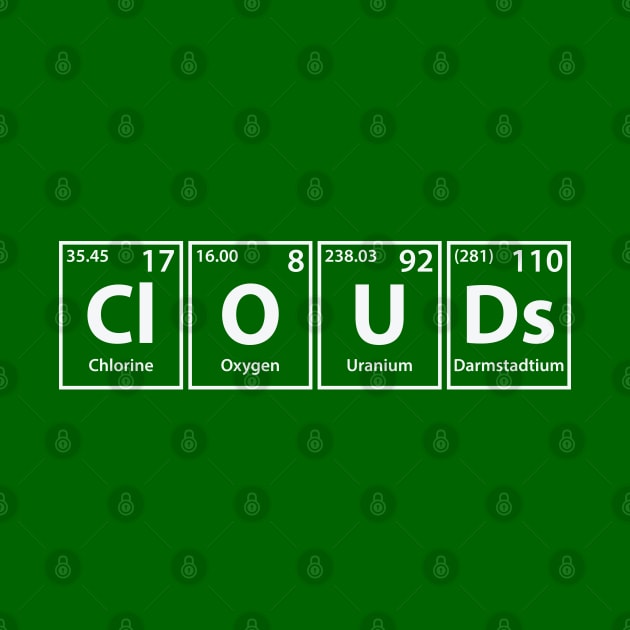 Clouds (Cl-O-U-Ds) Periodic Elements Spelling by cerebrands