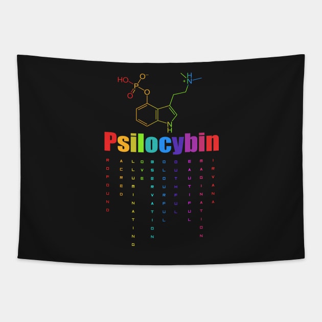 psilocybin Tapestry by kurticide