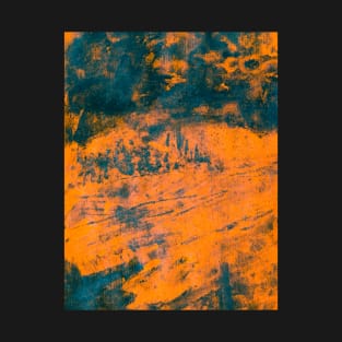 Blue-orange forest T-Shirt