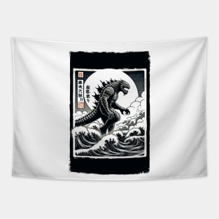 Vintage Distressed Godzilla Shirt: The Ultimate Sci-Fi Gift Tapestry