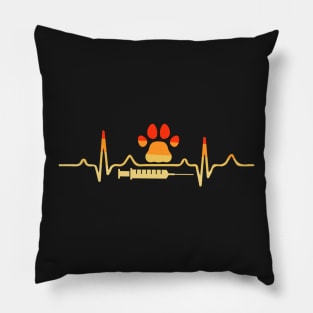 Veterinary Medicine Heartbeat Pillow