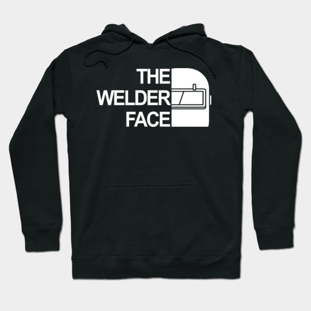 the welder face hoodie