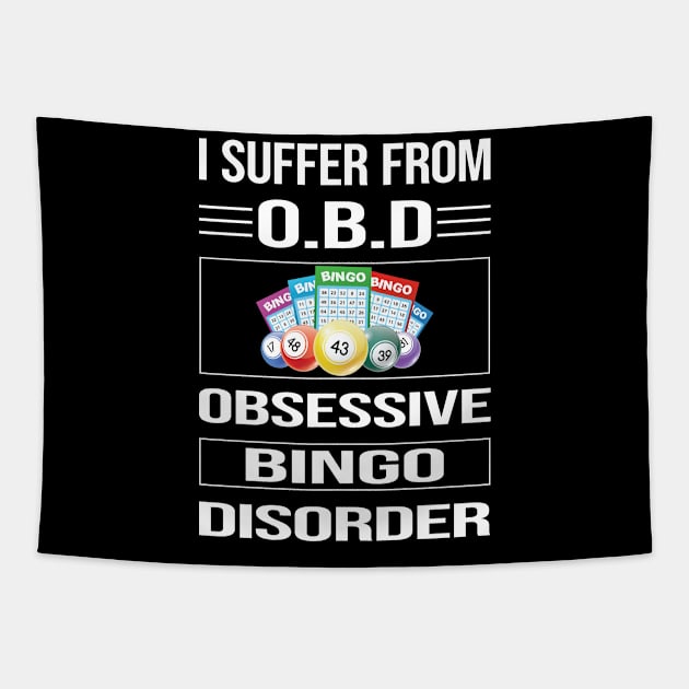 Funny Obsessive Bingo Tapestry by relativeshrimp