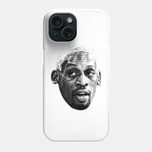 Dennis Rodman New Retro Sketch Phone Case