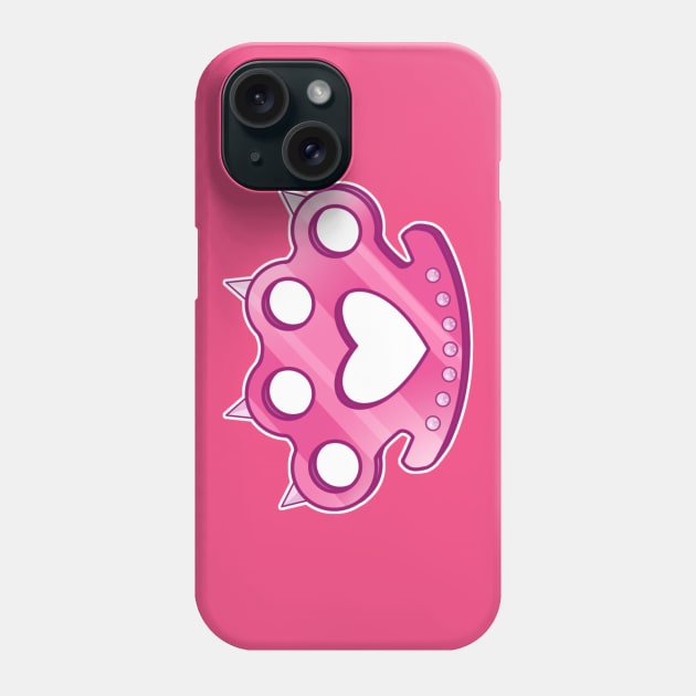 Knuckleduster Phone Case by Khelekmir