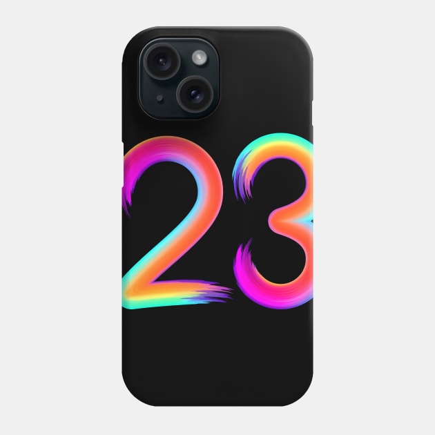 Brushed 23 Phone Case by MplusC