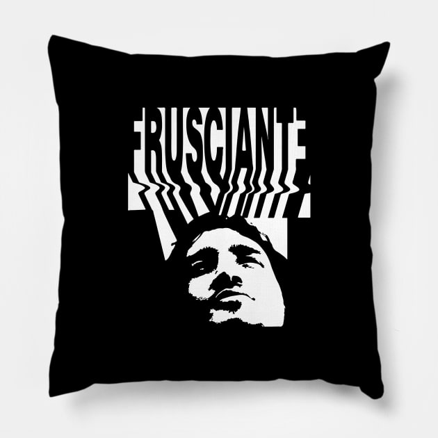 John Frusciante Design Pillow by Strymon Art