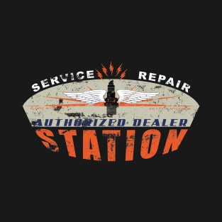 Vintage Service Station T-Shirt