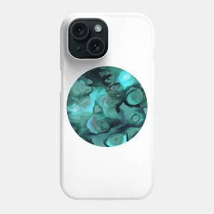 Ebb and Flow - Emerald Phone Case