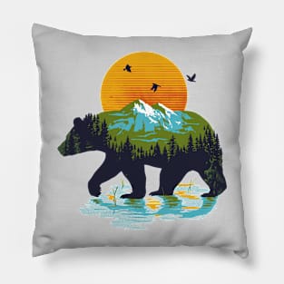 Bear Mountain Pillow