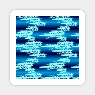 Abstract Color Draw Pattern Seamless Magnet