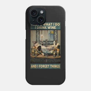 AND I FORGET THINGS Funny Cat Phone Case