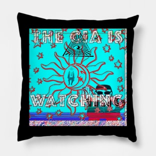 The CIA is Watching Pillow