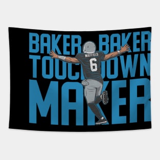 Baker Mayfield Carolina Touchdown Maker Tapestry