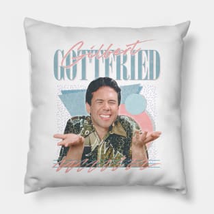 Gilbert Gottfried // Retro Fan Art Design Pillow