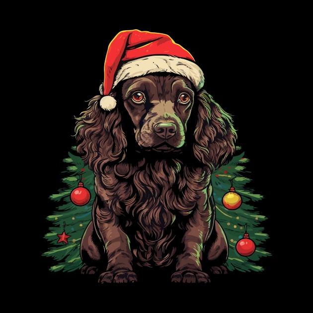 Boykin Spaniel Christmas by JH Mart