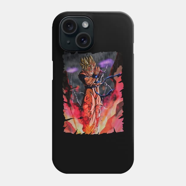 GOHAN ANIME MERCHANDISE Phone Case by Rons Frogss