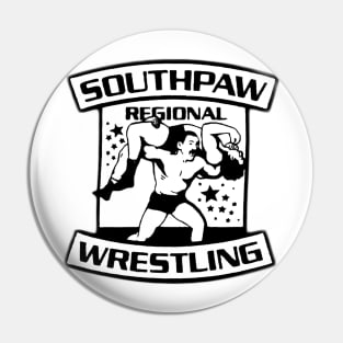 Southpaw Wrestling black Pin