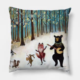 Forest Festivities Pillow