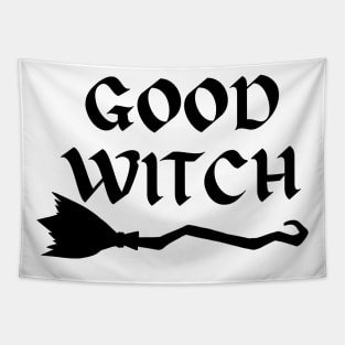 Good Witch Halloween Cute Graphic Design Minimalistic Tapestry